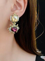 Geometric Drop Earrings