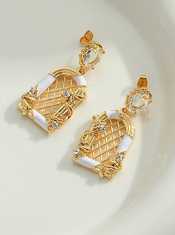Original Stylish Geometric Hollow Earrings