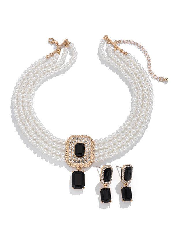 Geometric Necklaces Accessories Drop Earrings