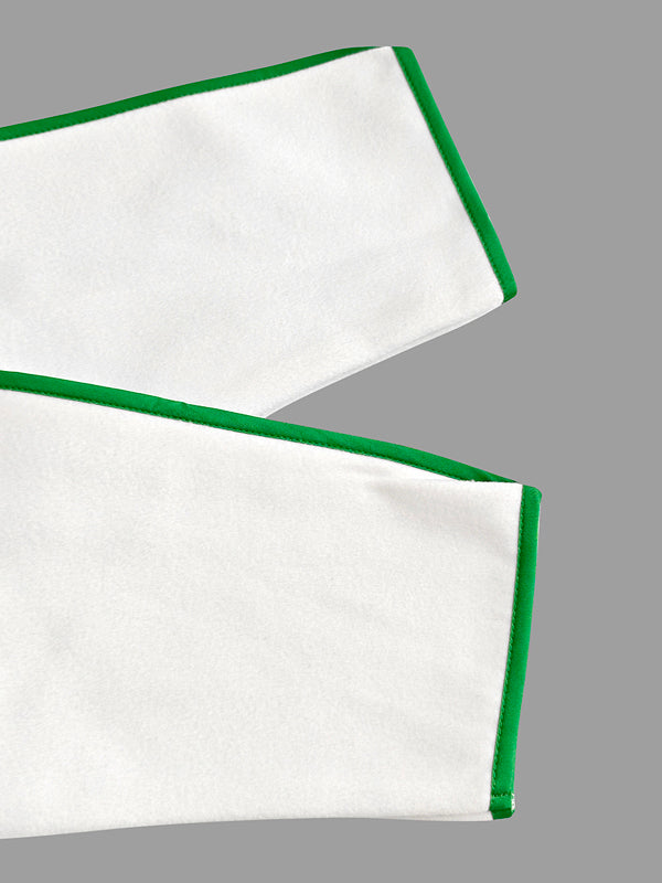 Long Sleeves Loose Buttoned Contrast Color Pockets Split-Joint Stand Collar Woolen Coat