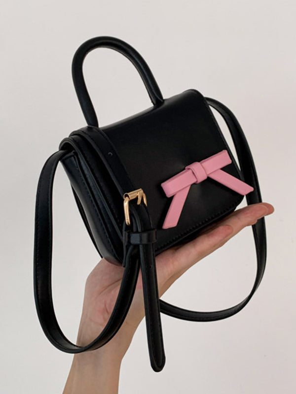 Bowknot Split-Joint Handbags Crossbody Bags Bags Accessories Bags