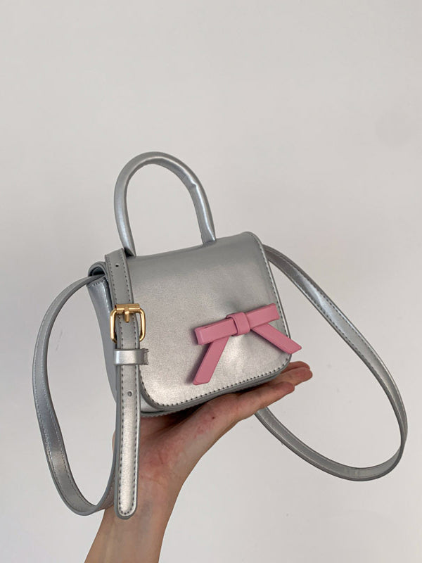 Bowknot Split-Joint Handbags Crossbody Bags Bags Accessories Bags