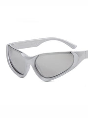 Geometric Sun-Protection Sunglasses Accessories