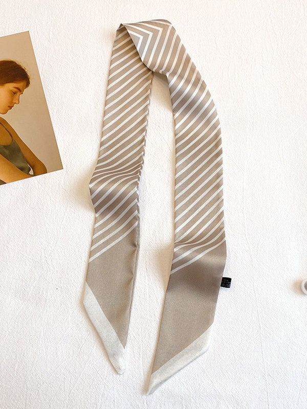 Leisure Striped Hair Band Scarf