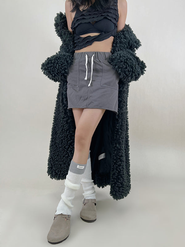 Leisure Flared Contrast Color Leg Warmers Accessories