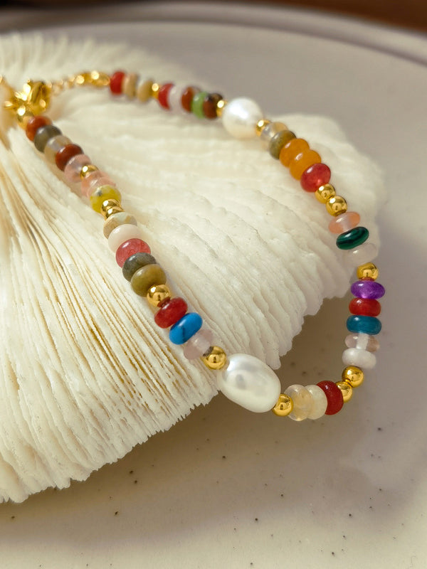 Beaded Contrast Color Necklaces Accessories Dainty Necklace