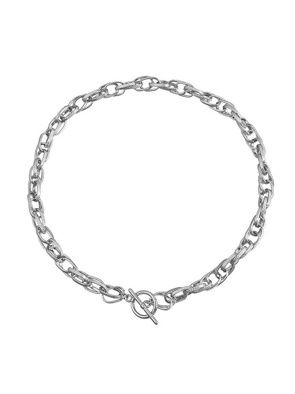 Chains Hollow Solid Color Necklaces Accessories Dainty Necklace