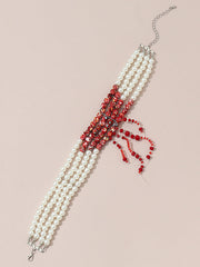 Beaded Contrast Color Necklaces Accessories Dainty Necklace