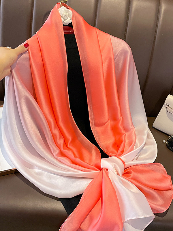 Gradient Keep Warm Leisure Scarf