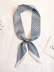 Leisure Striped Hair Band Scarf