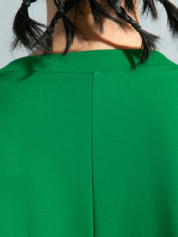 Solid Round-Neck T-Shirts