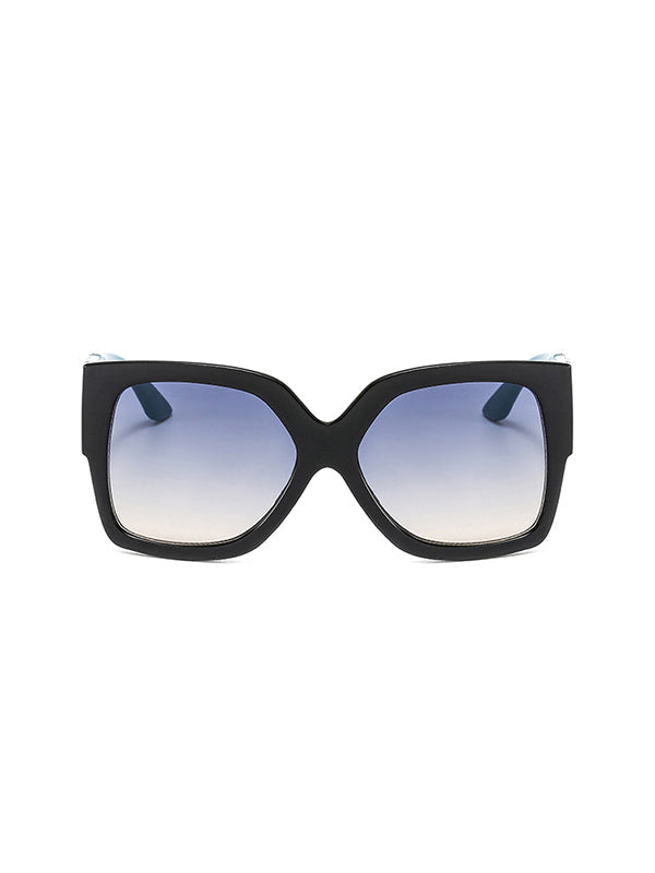 Geometric Hollow Sun-Protection Sunglasses Accessories