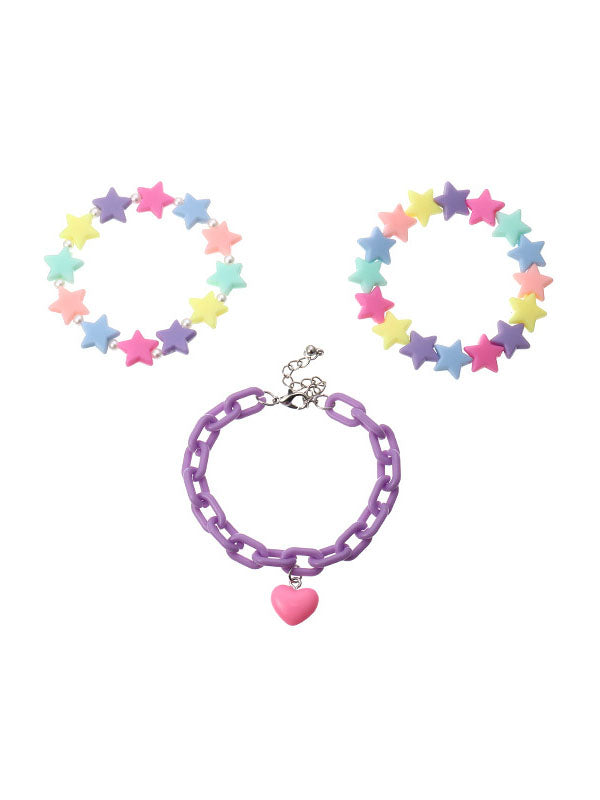 Heart Shape Star Shape Bracelet Accessories