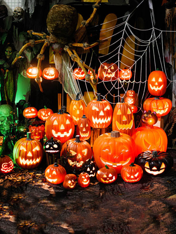 Halloween Hollow Electric Led Jack-O-Lantern Decoration