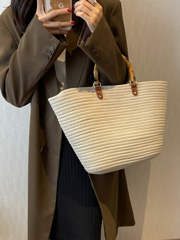 Leisure Split-Joint Handbags