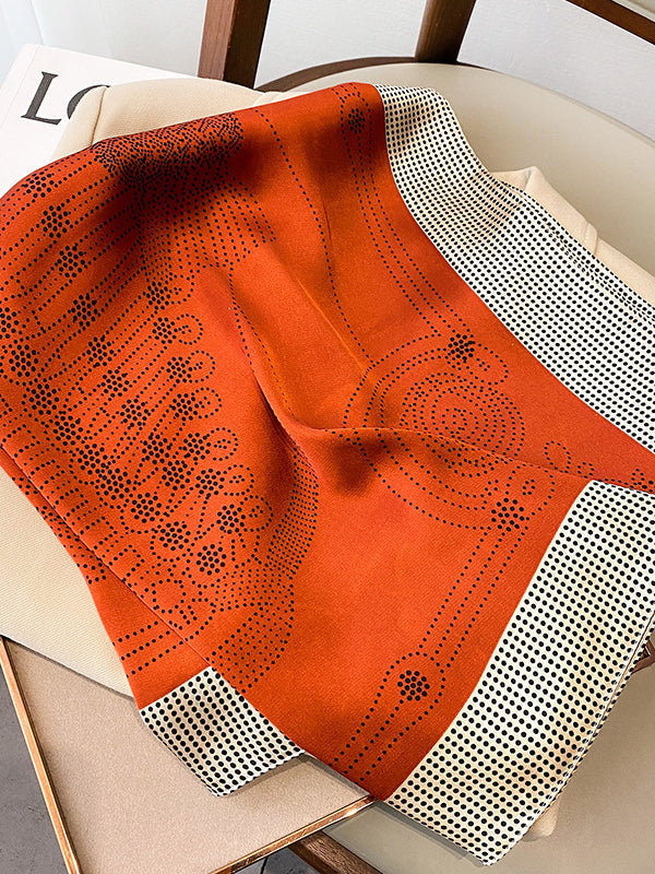 Polka-Dot Leisure Scarf