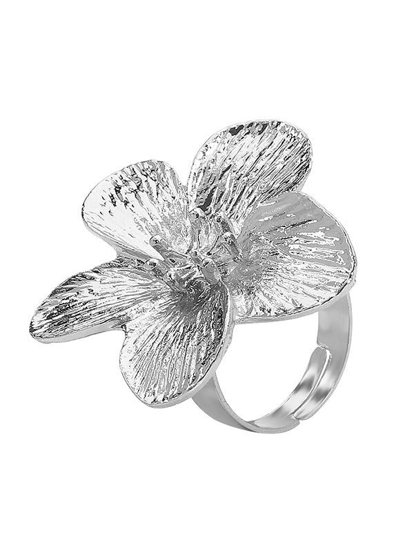 Flower Shape Rings Accessories + Necklaces Accessories