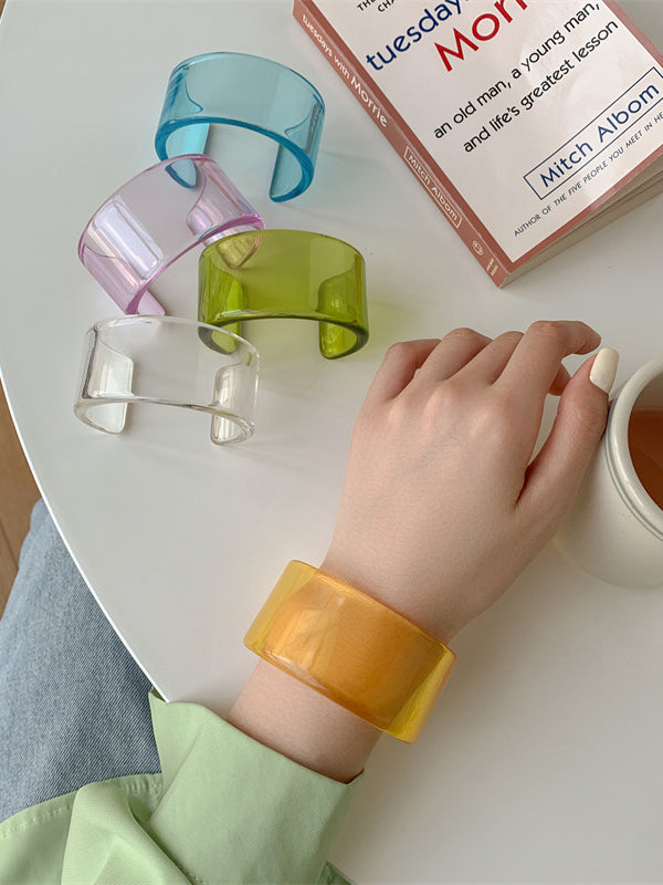 Geometric Ringent Solid Color Bracelet Accessories