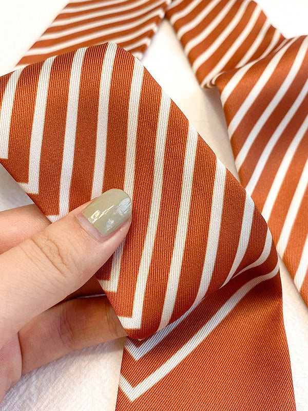 Leisure Striped Hair Band Scarf
