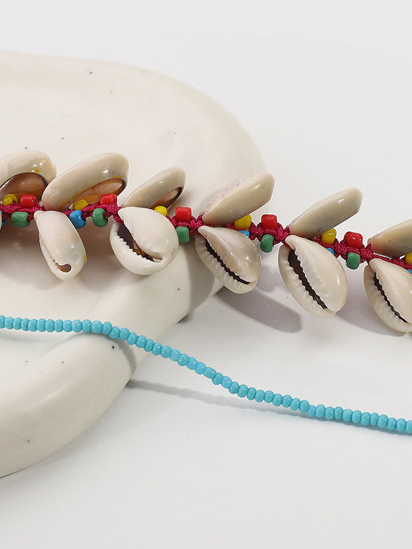 Geometric Conch Anklet