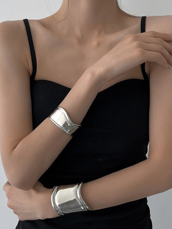 Geometric Solid Color Irregularity Bracelet Accessories