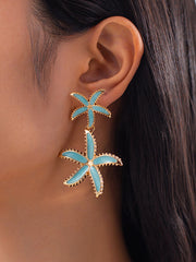 Geometric Drop Earrings