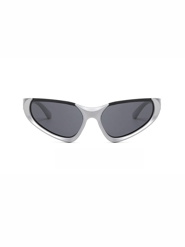 Geometric Sun-Protection Sunglasses Accessories