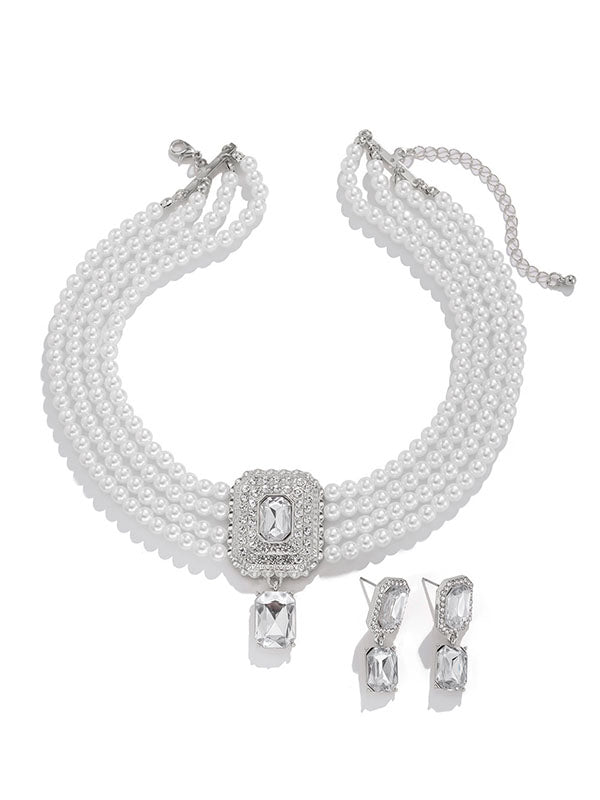Geometric Necklaces Accessories Drop Earrings
