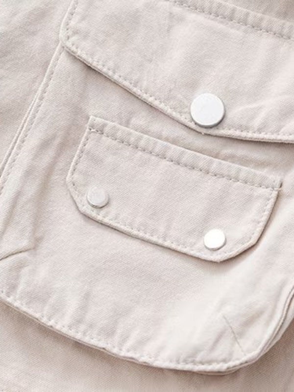 Pockets Loose Shorts Bottoms