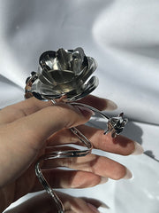 Original Stylish Rose Shape Statement Hair Clip