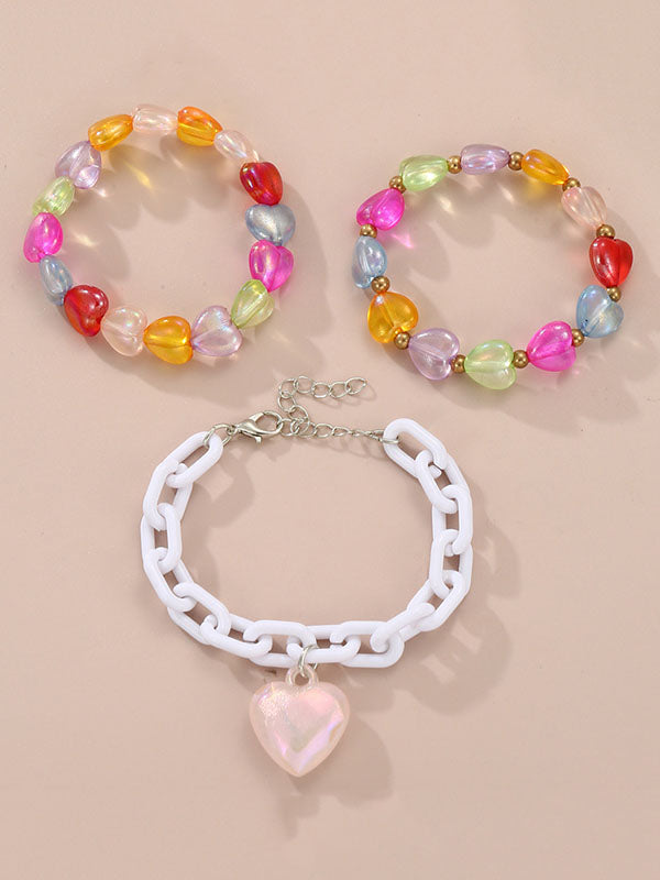 Heart Shape Star Shape Bracelet Accessories