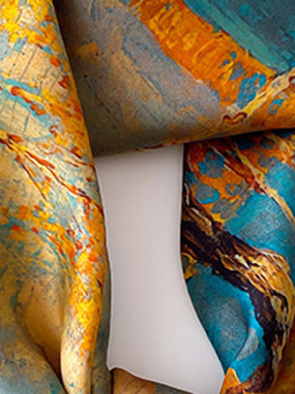 Printed Leisure Square Scarf