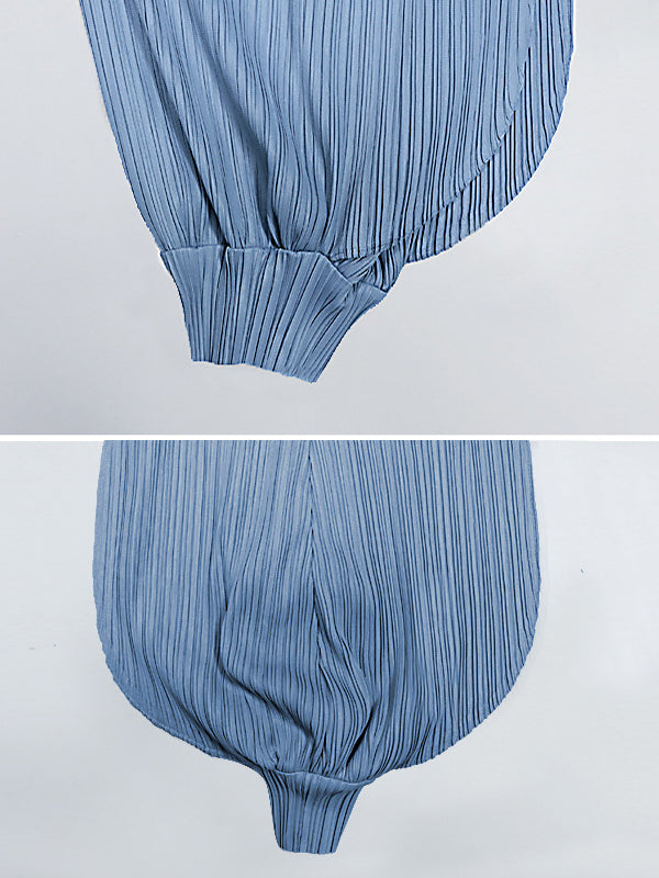 Simple Loose Solid Color Casual Harem Pants Bottoms