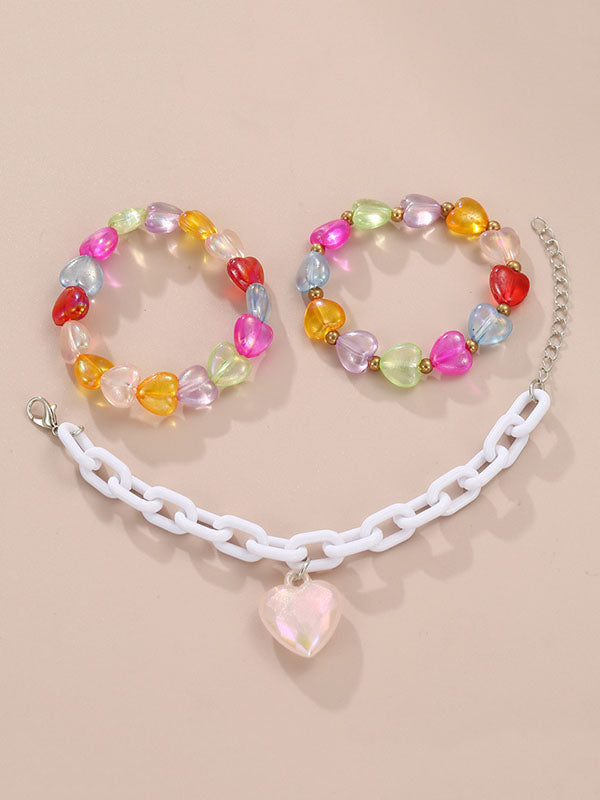 Heart Shape Star Shape Bracelet Accessories