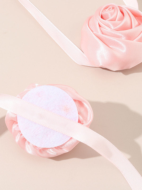 Solid Color Three-Dimensional Flower Necklaces Accessories Bracelet Accessories