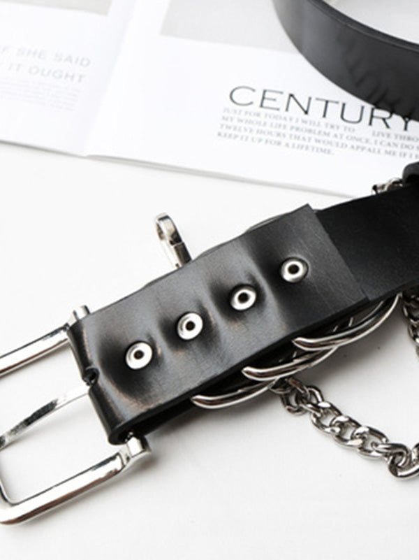 Metal Multi-Ring Chain Belt