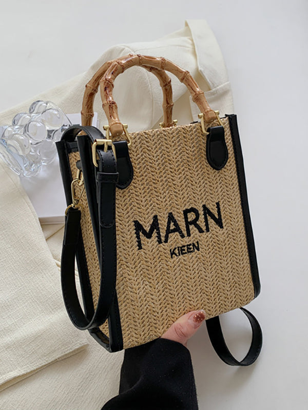 Embroidered Woven Handbags Crossbody Bags Bags
