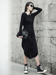 Solid Long Sleeves Shirt Top