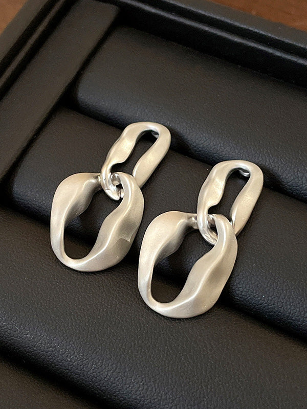 Geometric Drop Earrings