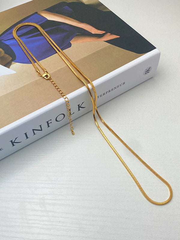 Solid Color Necklaces Accessories Dainty Necklace