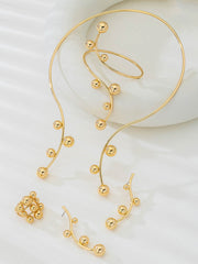 Line Rhine Stones Irregularity Rings Accessories Necklaces Accessories Earrings Accessories Bracelet Accessories