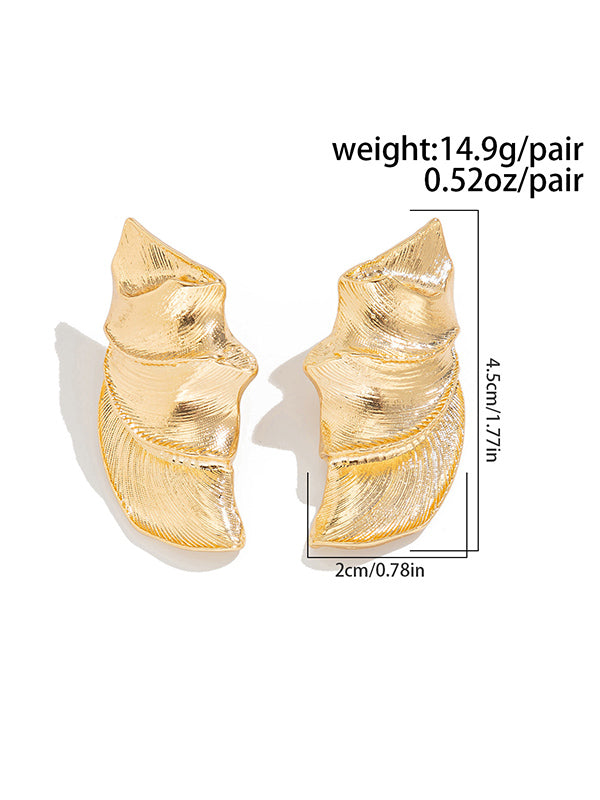 Geometric Normcore Drop Earrings