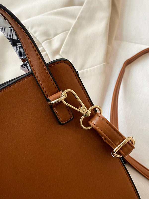 Figure Printed Split-Joint Handbags Crossbody Bags Bags