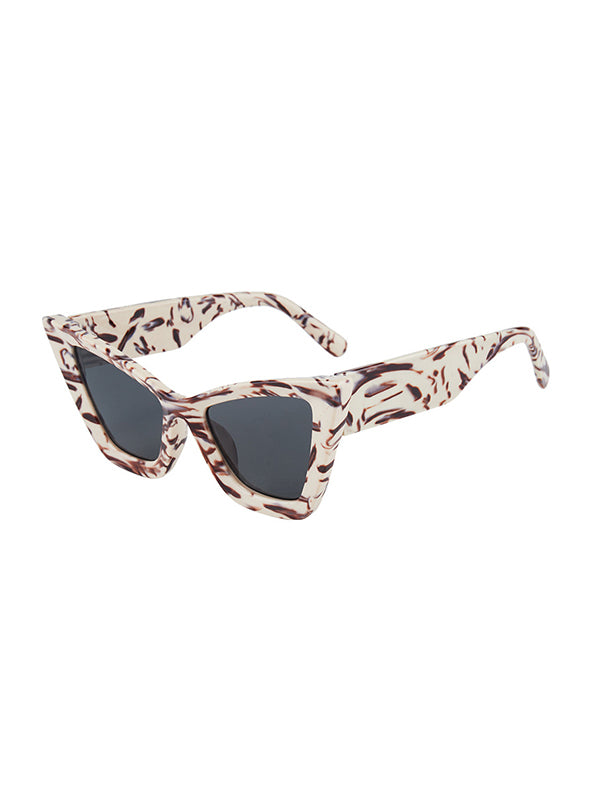 Geometric Sun-Protection Sunglasses Accessories