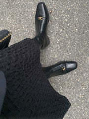 Split-Joint Square-Toe Boots