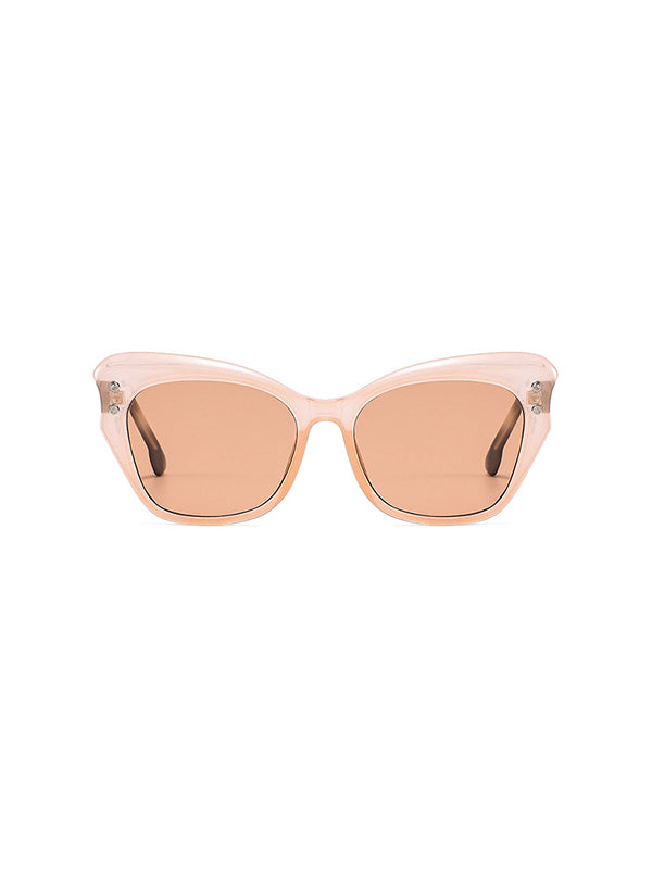 Geometric Sun-Protection Sunglasses Accessories