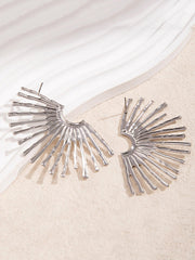 Geometric Solid Color Earrings Accessories