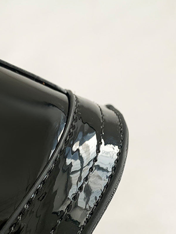 Chains Contrast Color Shiny Bag