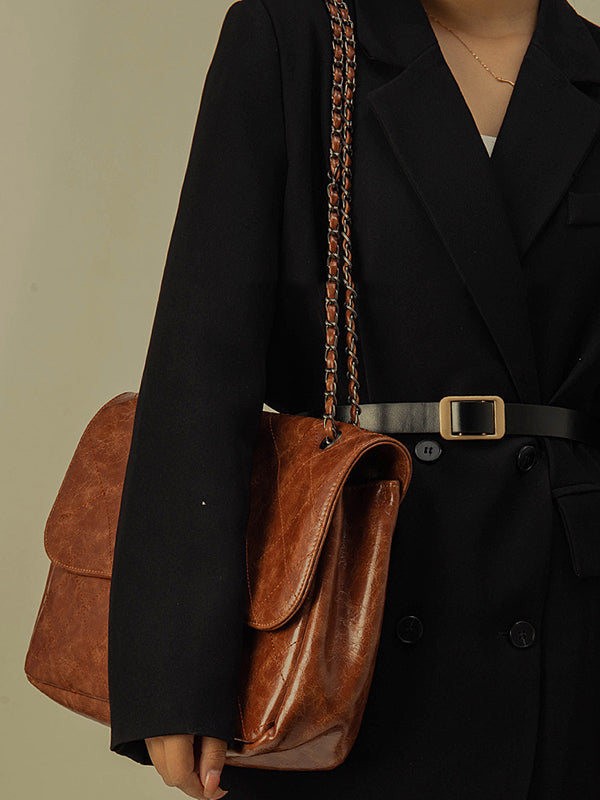 Chains Split-Joint Crossbody Bags Bags