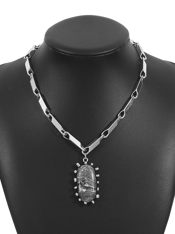 Chains Geometric Normcore Necklaces Accessories
